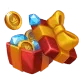 DragonSlots gift box icon